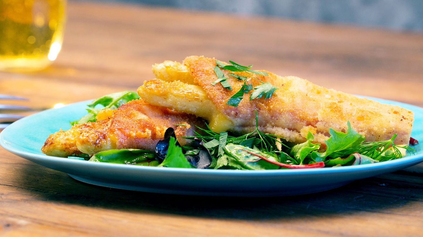 Spargel Cordon Bleu Rezept