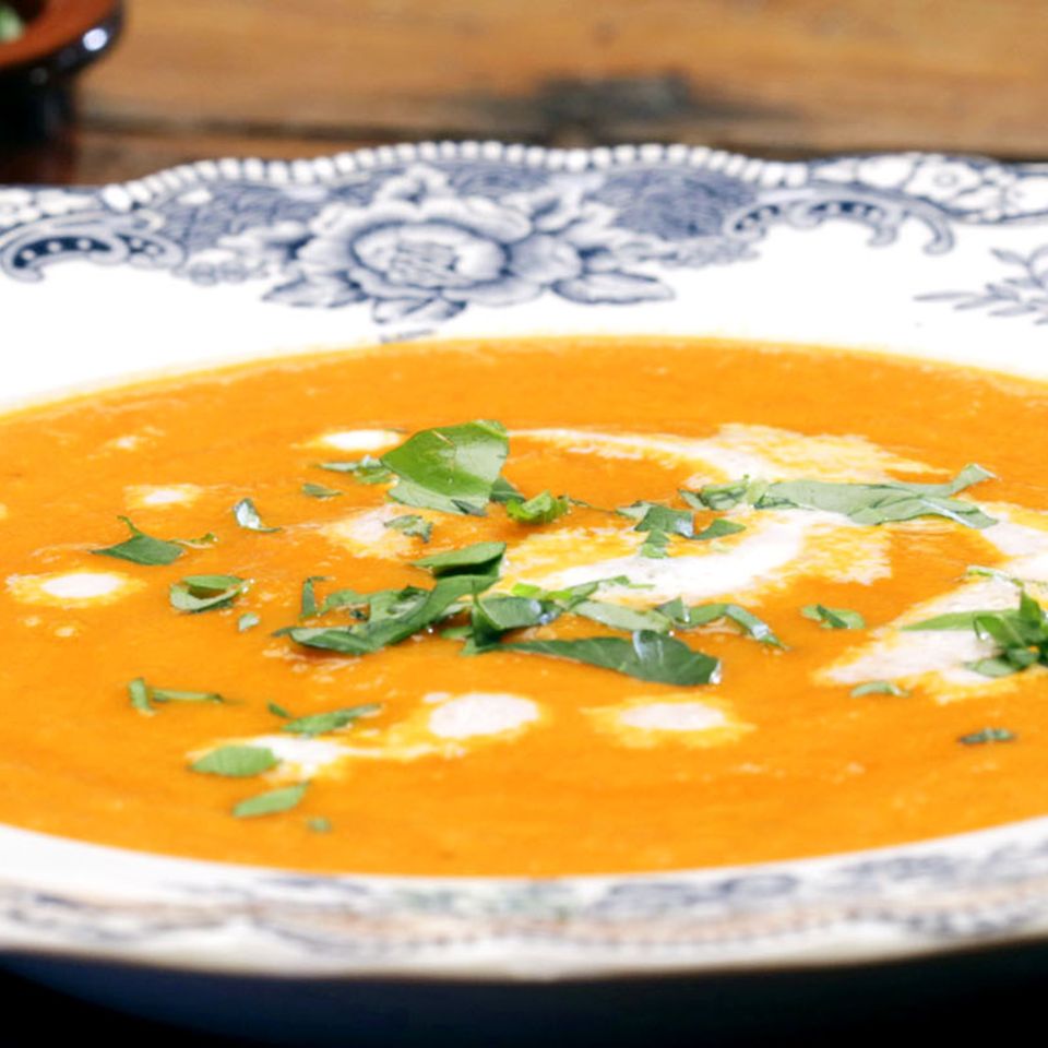 Kichererbsen-Möhren-Suppe Rezept - [ESSEN UND TRINKEN]