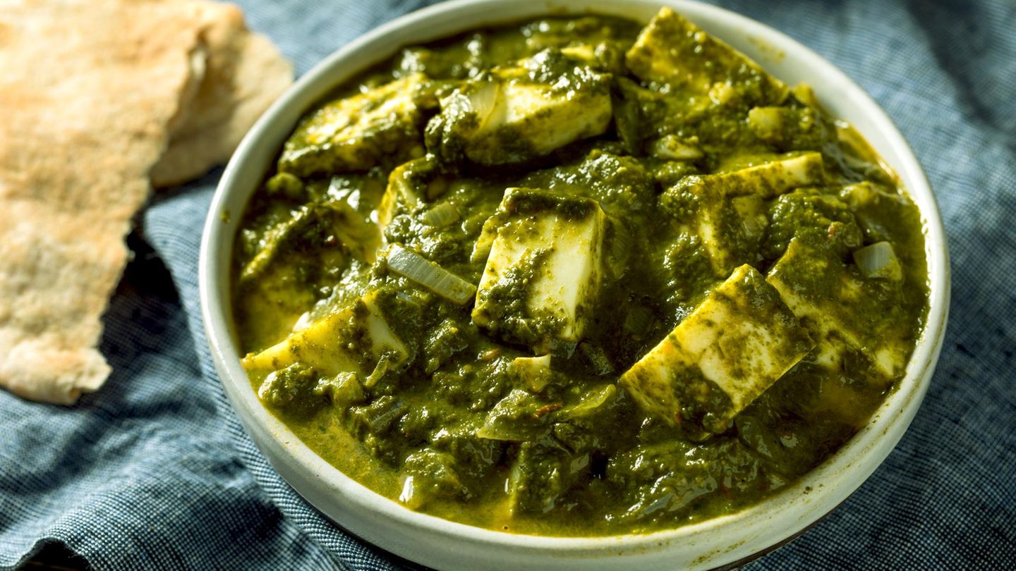 Palak Paneer – indisches Spinatcurry