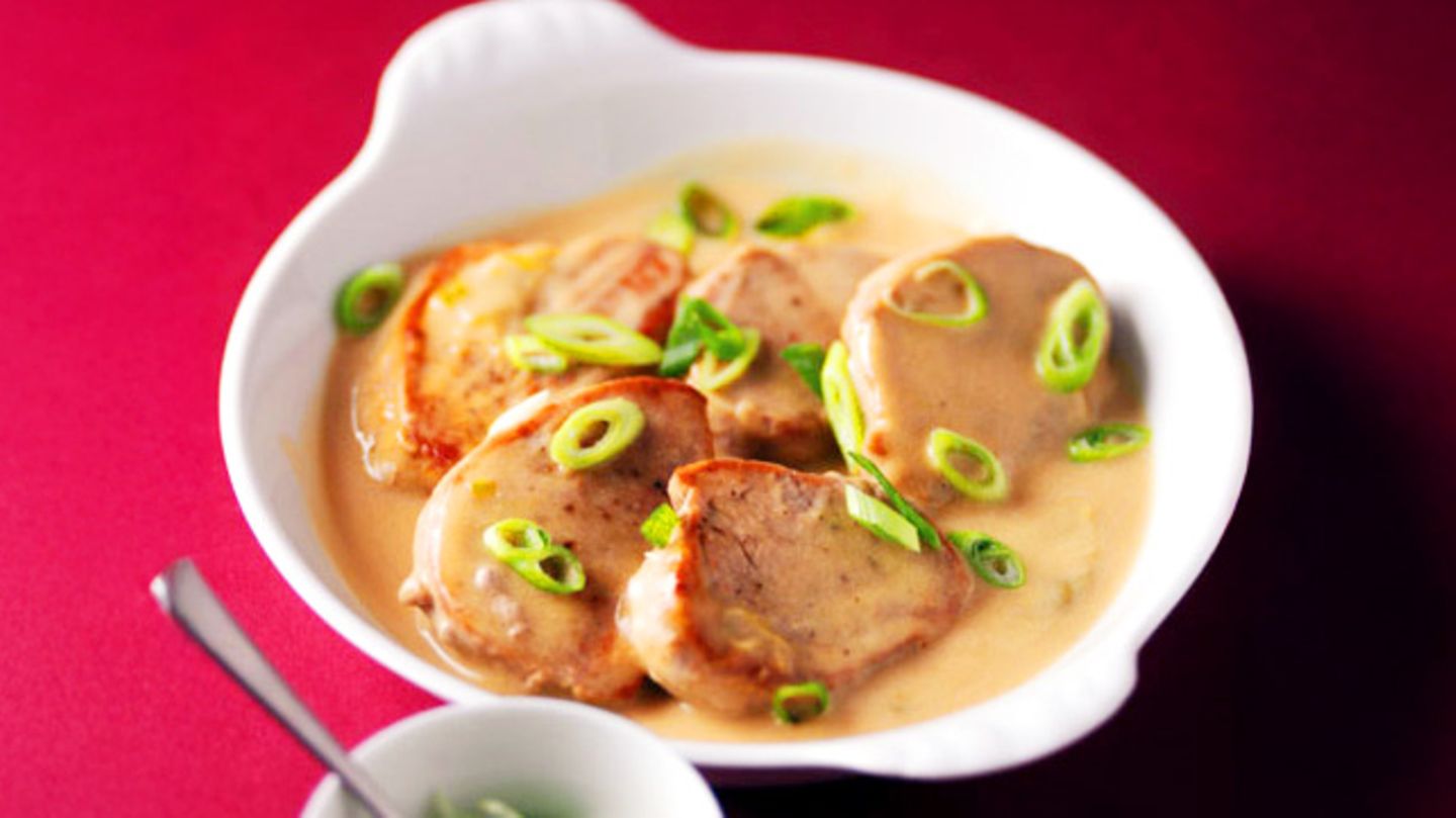 Schweinefilet mit Sauce: schnell & einfach