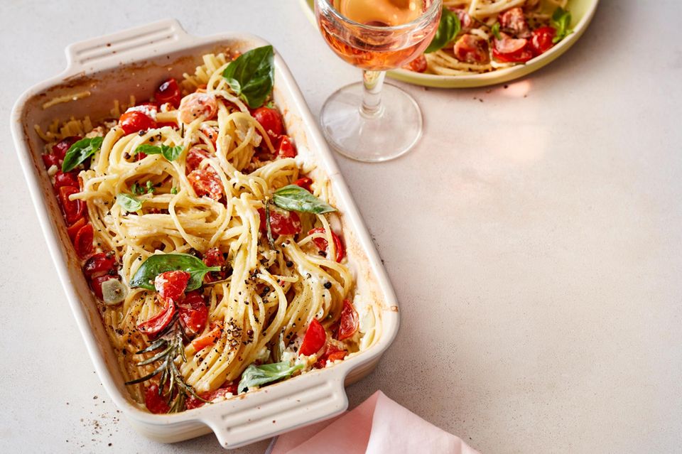 Creamy Feta-Pasta