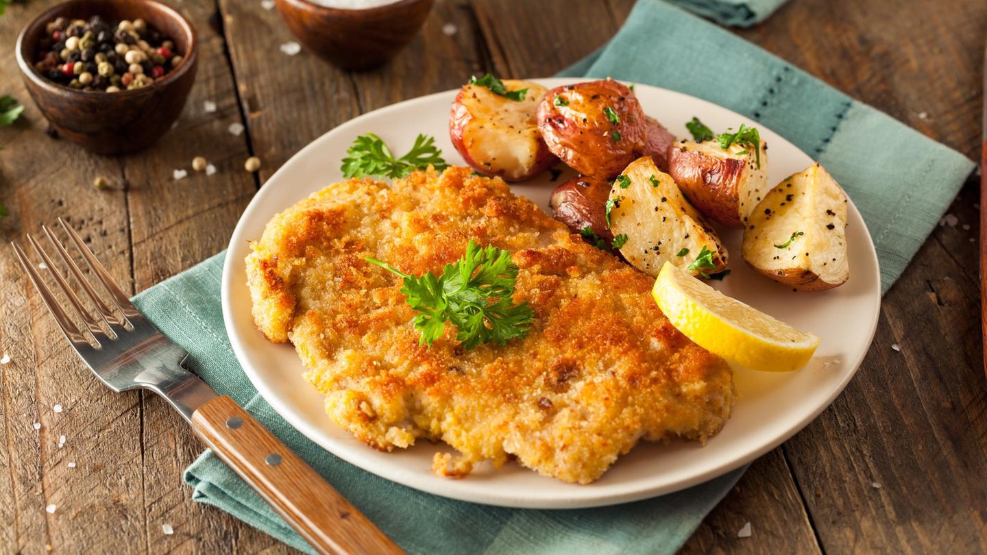 Paniertes Schnitzel - Wiener Art