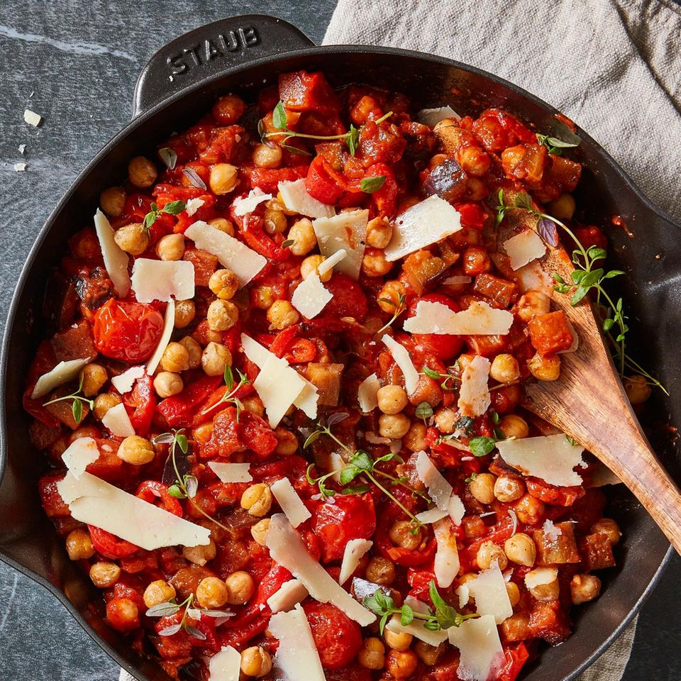 Schnelles Ratatouille aus der Pfanne Rezept - [ESSEN UND TRINKEN]
