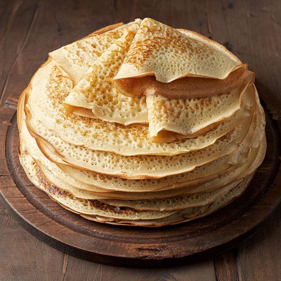 Pfannkuchentorte: fruchtig und cremig - [ESSEN UND TRINKEN]