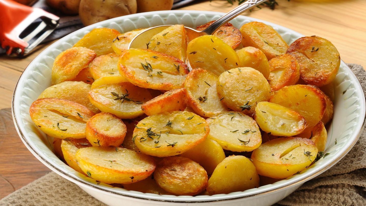 Bratkartoffeln Rezept Mit Gekochten Kartoffeln