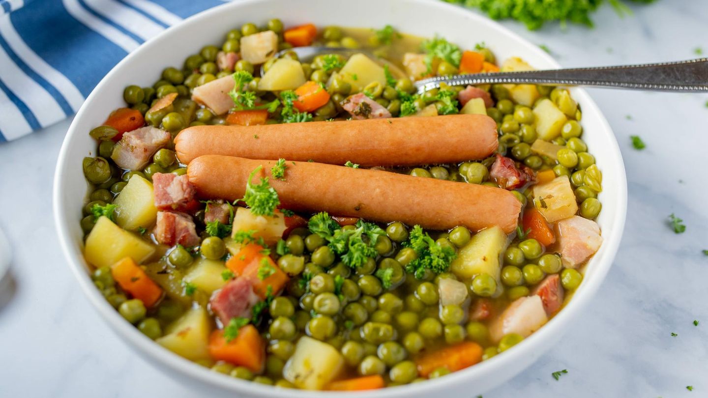 Erbsensuppe: klassisch & einfach