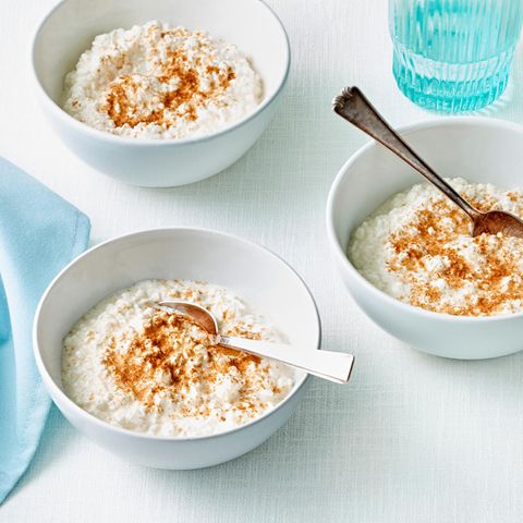 Milchreis aus Hüttenkäse