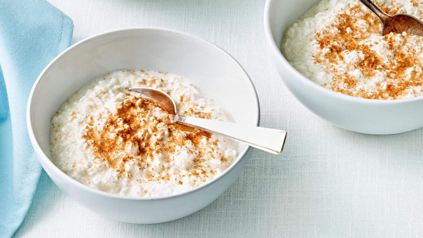 Milchreis aus Hüttenkäse: süßer Low-Carb-Genuss