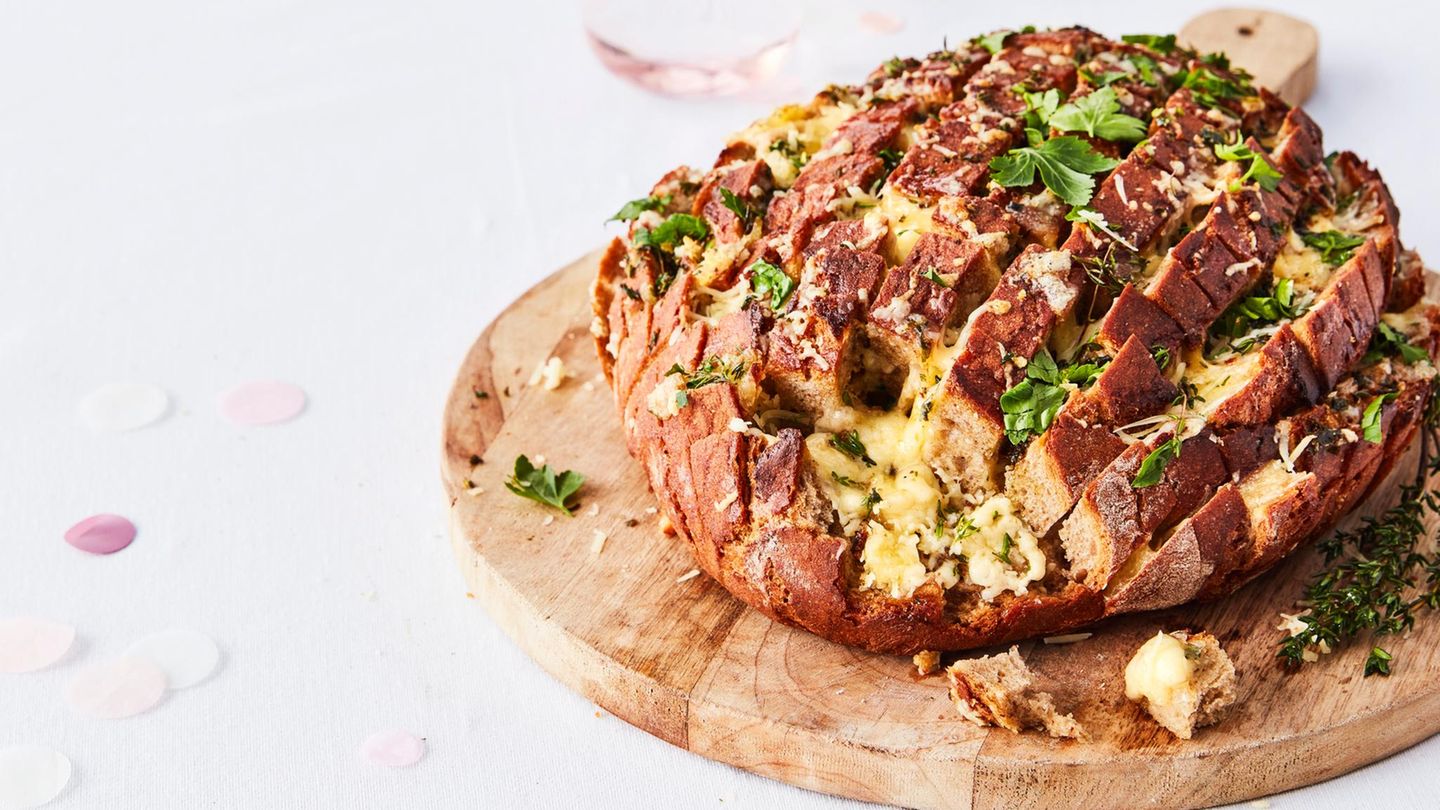 Party-Käse-Zupfbrot: schnell & einfach