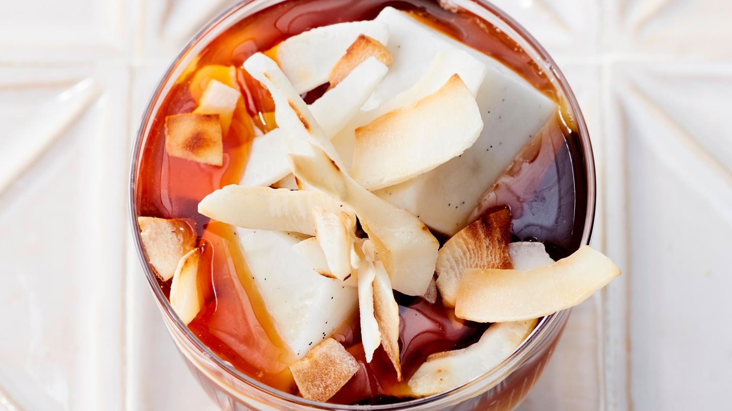 Cold Brew Coffee mit Kokos-Eiswürfeln: Trend-Getränk für den Sommer