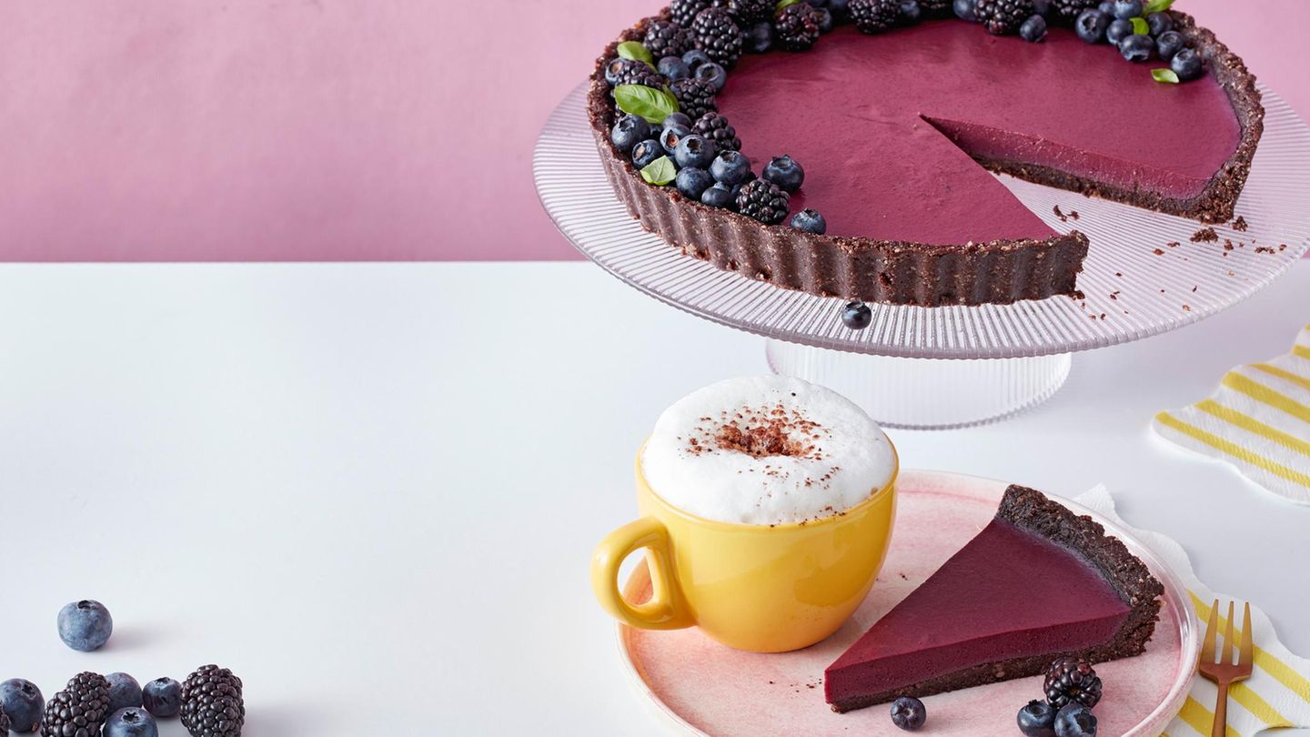 Vegane Beeren-Tarte: fruchtiger Kuchen