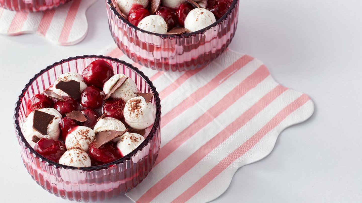 Kirsch-Schoko-Dessert: Nachtisch für die ganze Familie