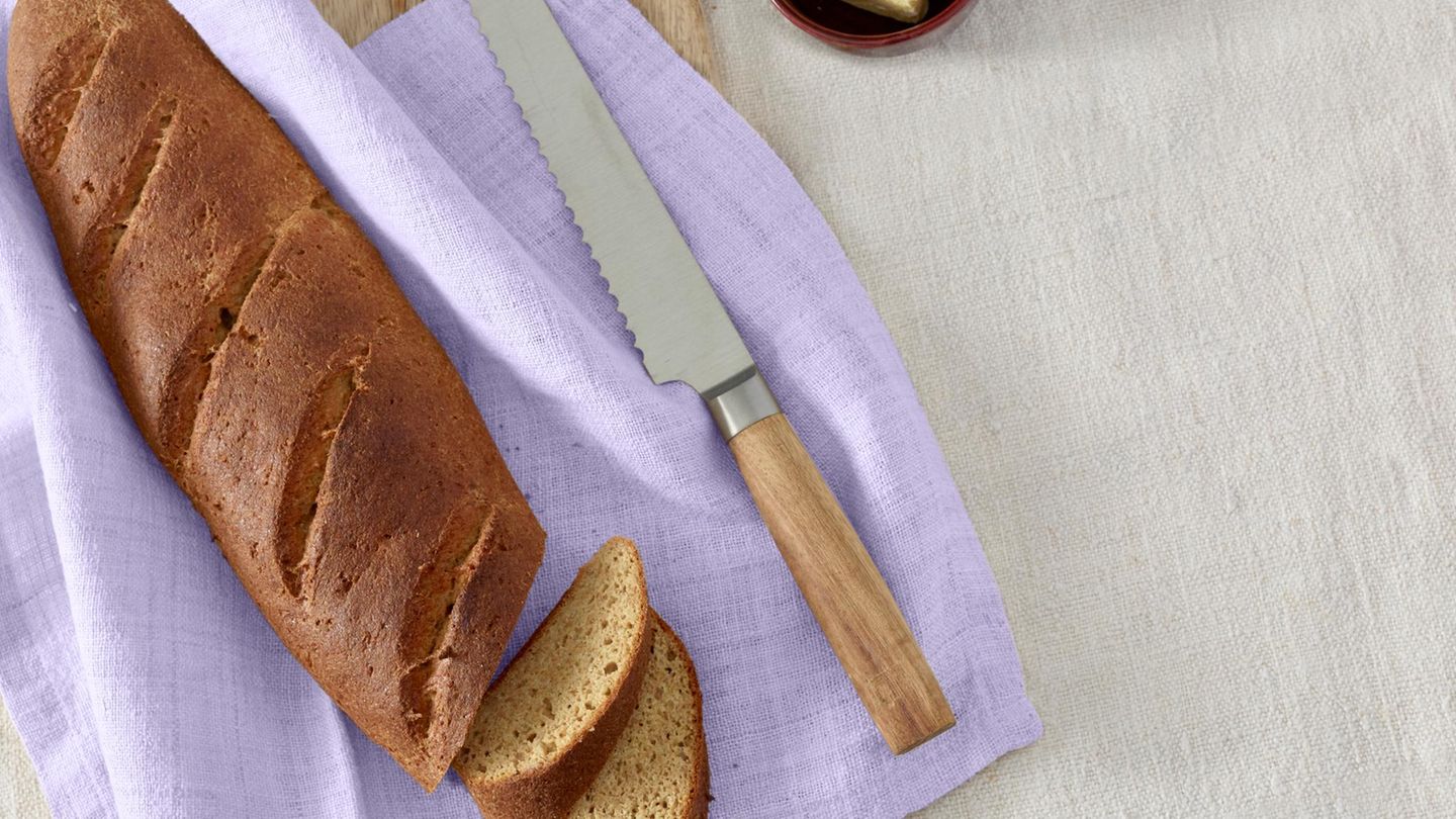 Low-Carb-Baguette: knusprig & leicht
