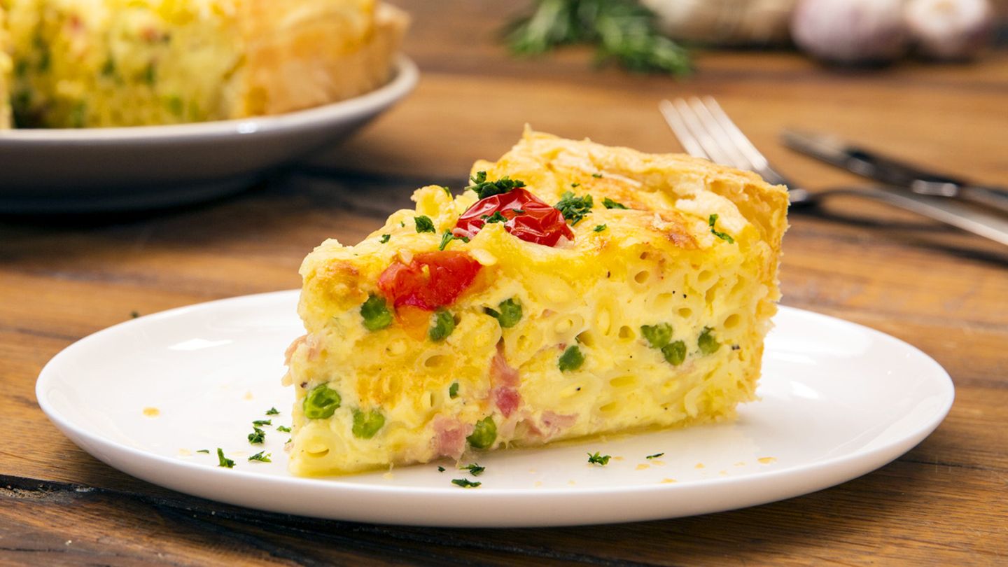 Makkaroni-Quiche: einfach & köstlich