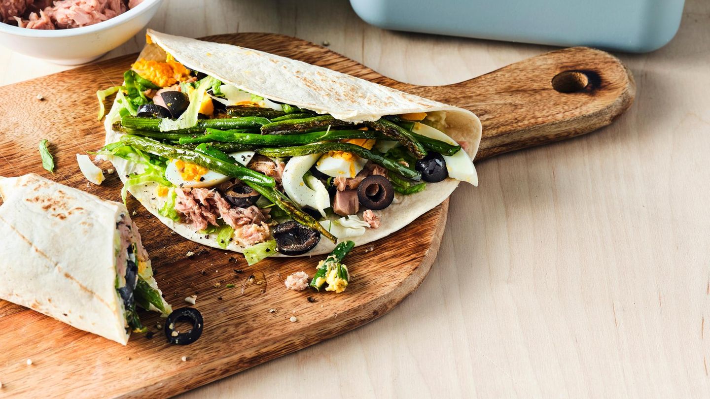 Wrap Nizza-Salat: Salat to go