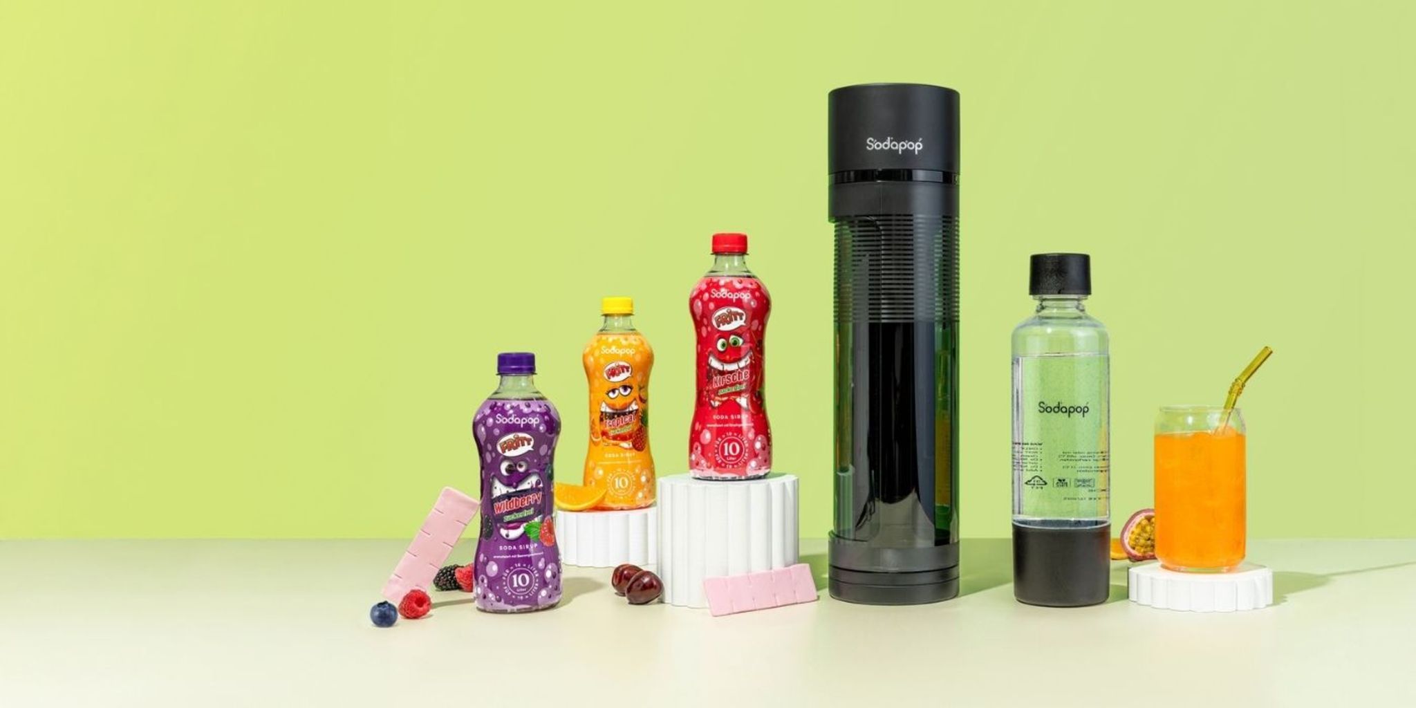 Concentré Sodastream Sodapop Getränke-Sirup Cola Zero 500ml Sodastream Sirop