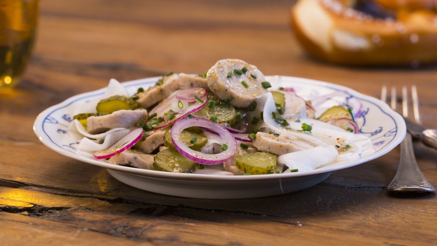 Rettich-Weißwurst-Salat: schnell & einfach
