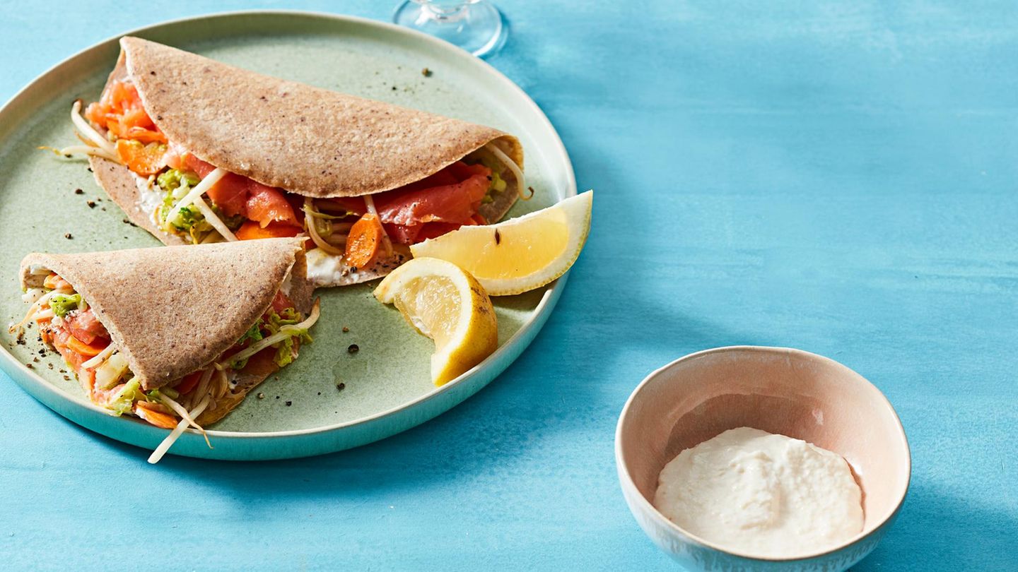 Herzhafte Walnuss-Pfannkuchen: vollwertig &amp; Low Carb - [ESSEN UND TRINKEN]