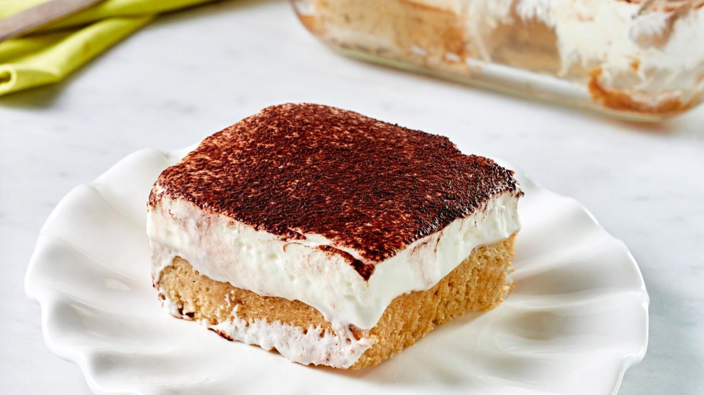 Frischkäse-Tiramisu: cremig & fein