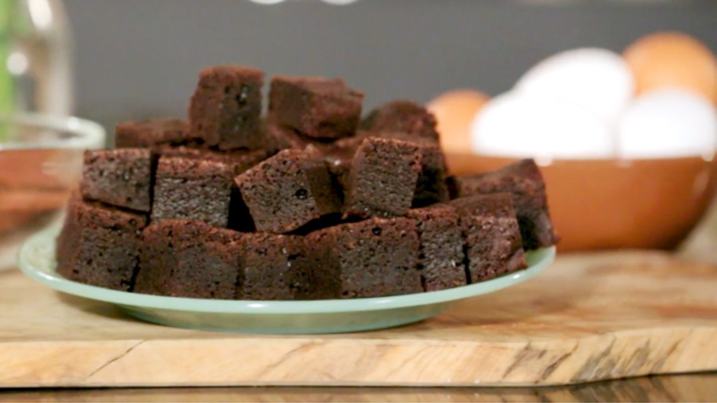 Kakao-Brownies: schnell aus dem Vorrat gebacken