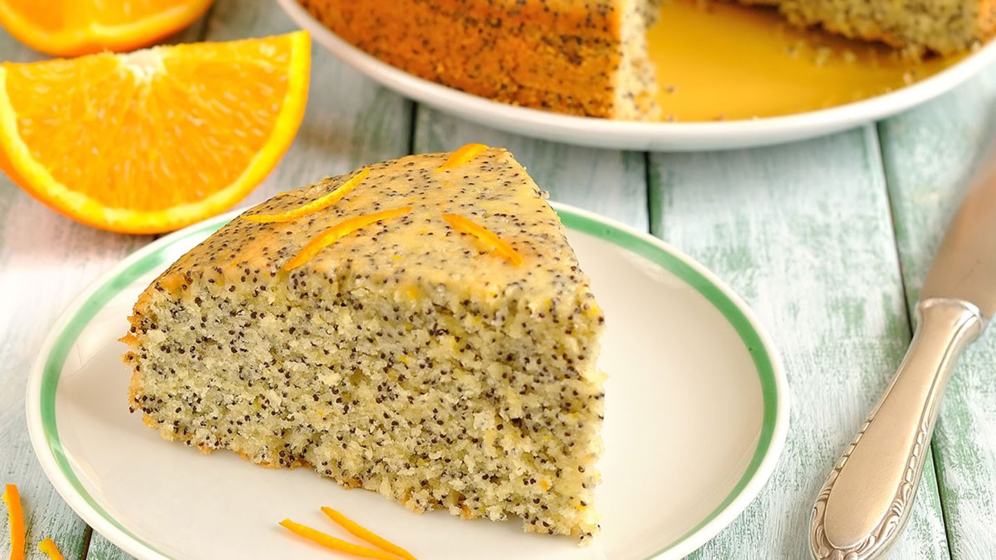 Orangen-Mohn-Kuchen