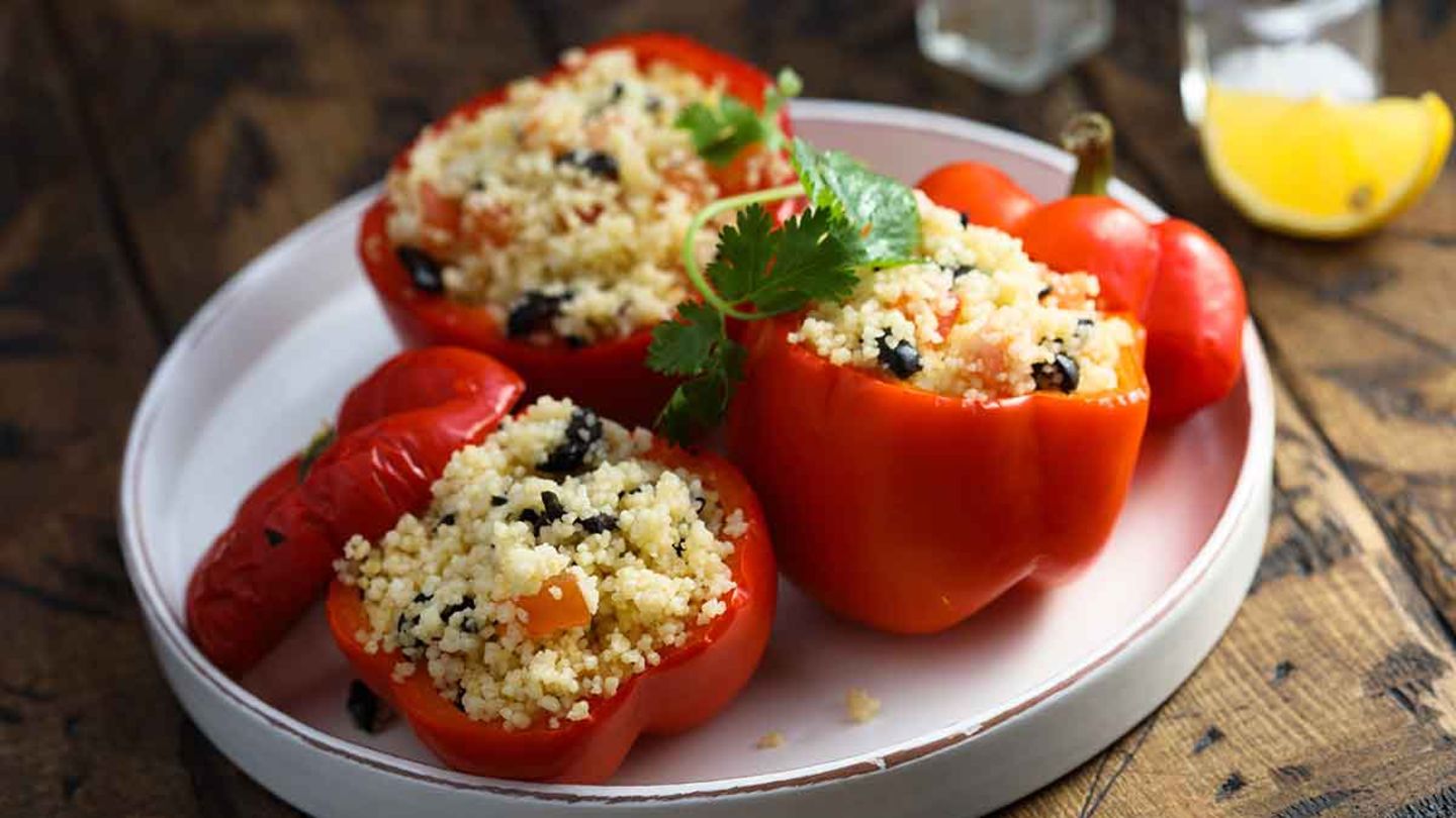 Gefüllte Paprika orientalisch