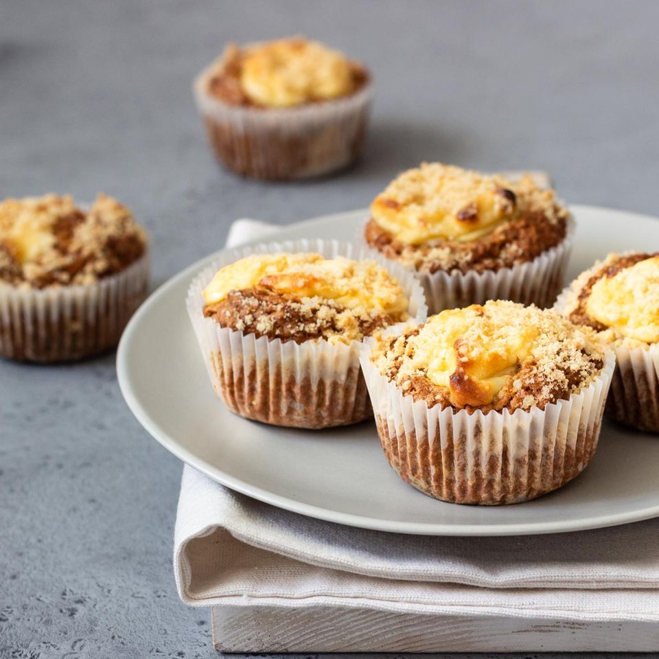 Käsekuchen-Muffins Rezept - [ESSEN UND TRINKEN]