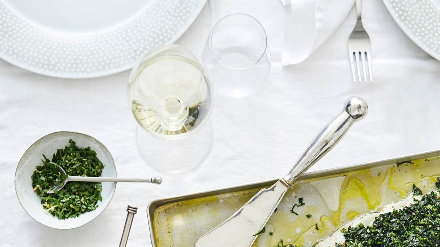Petersilie-Mandel-Gremolata: Würze für Fischgerichte