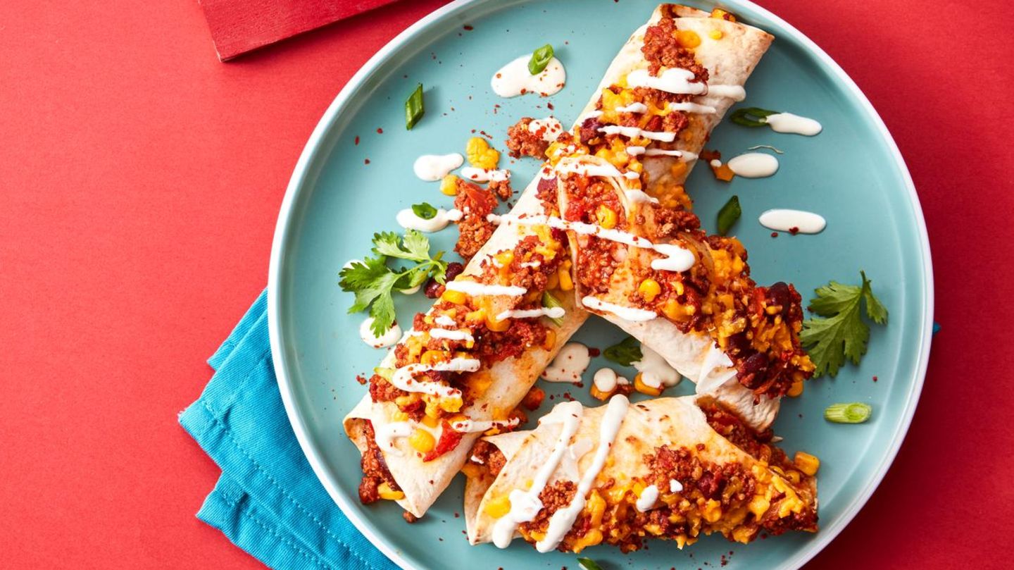 Chili-con-Carne-Enchiladas: schnell & grandios