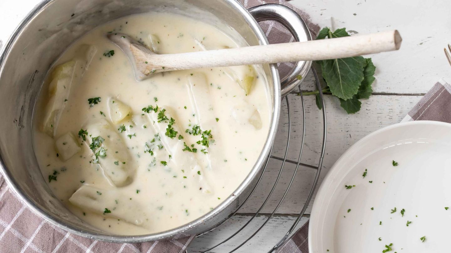 Kohlrabigemüse: einfach & cremig