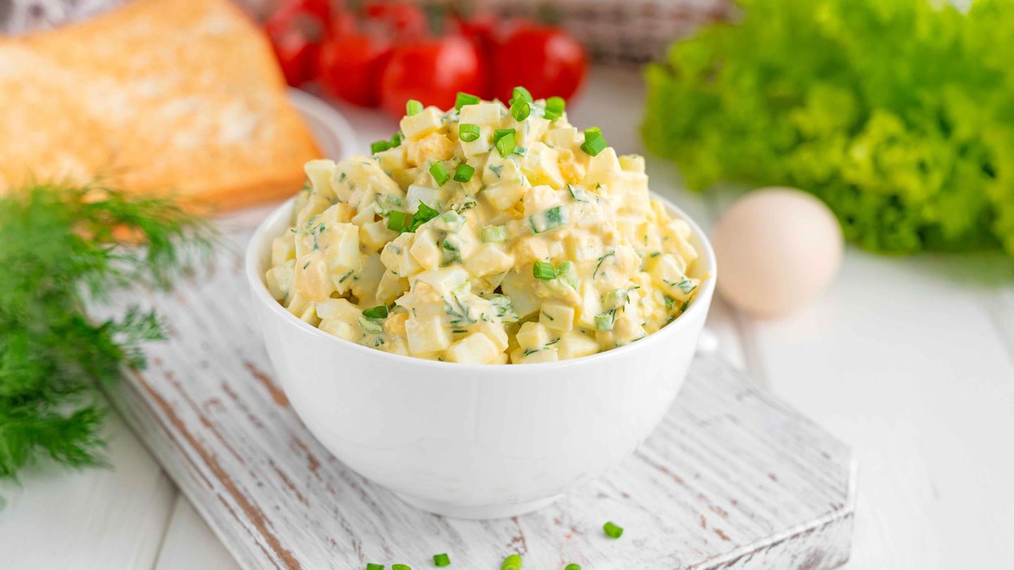 Cremiger Eiersalat – einfaches Grundrezept