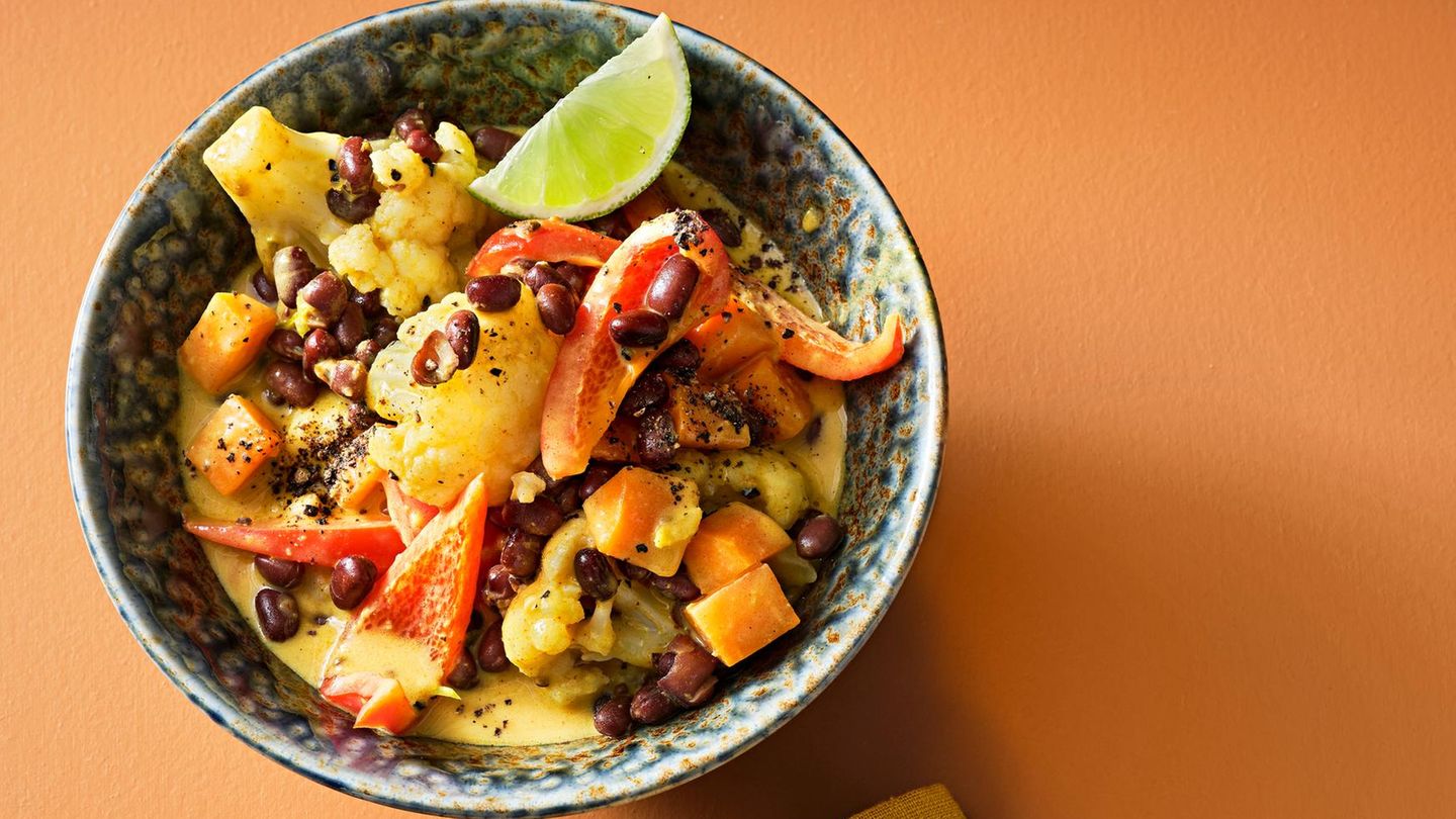 Ayurvedisches Kitchari mit Bohnen
