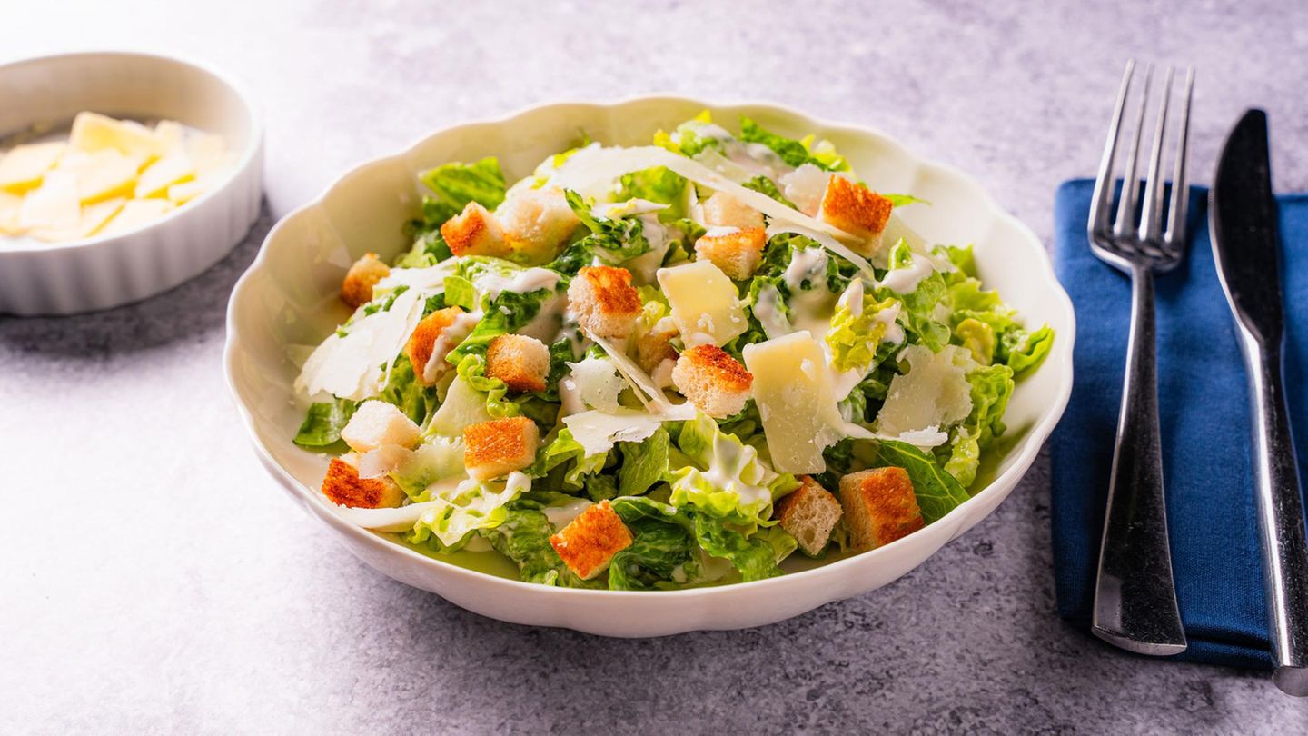 Caesar Salad – klassisch & einfach