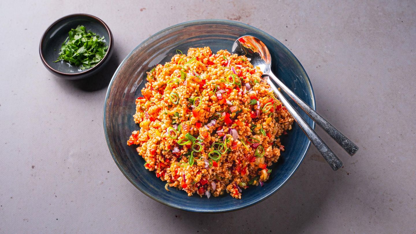 Kisir: türkischer Bulgursalat frisch & lecker