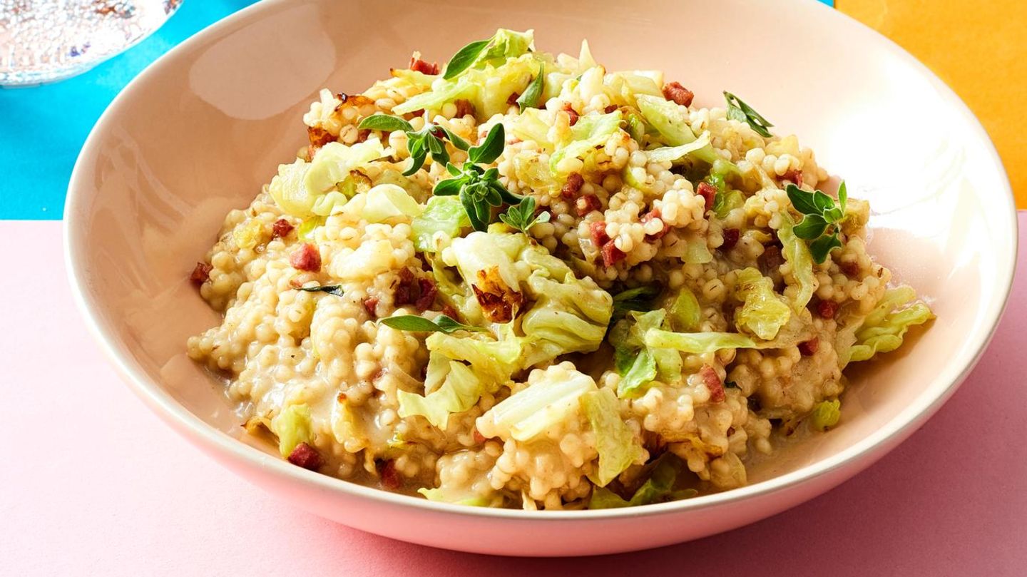 Wirsing-Graupen-Risotto: cremig & würzig