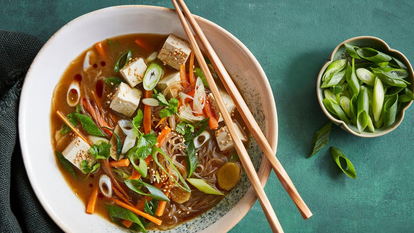 Vegane Ramen: fettarm & gesund