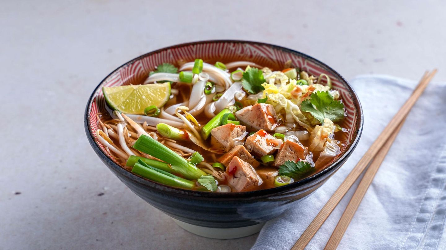 Pho-Suppe vegetarisch – einfache Phở Chay