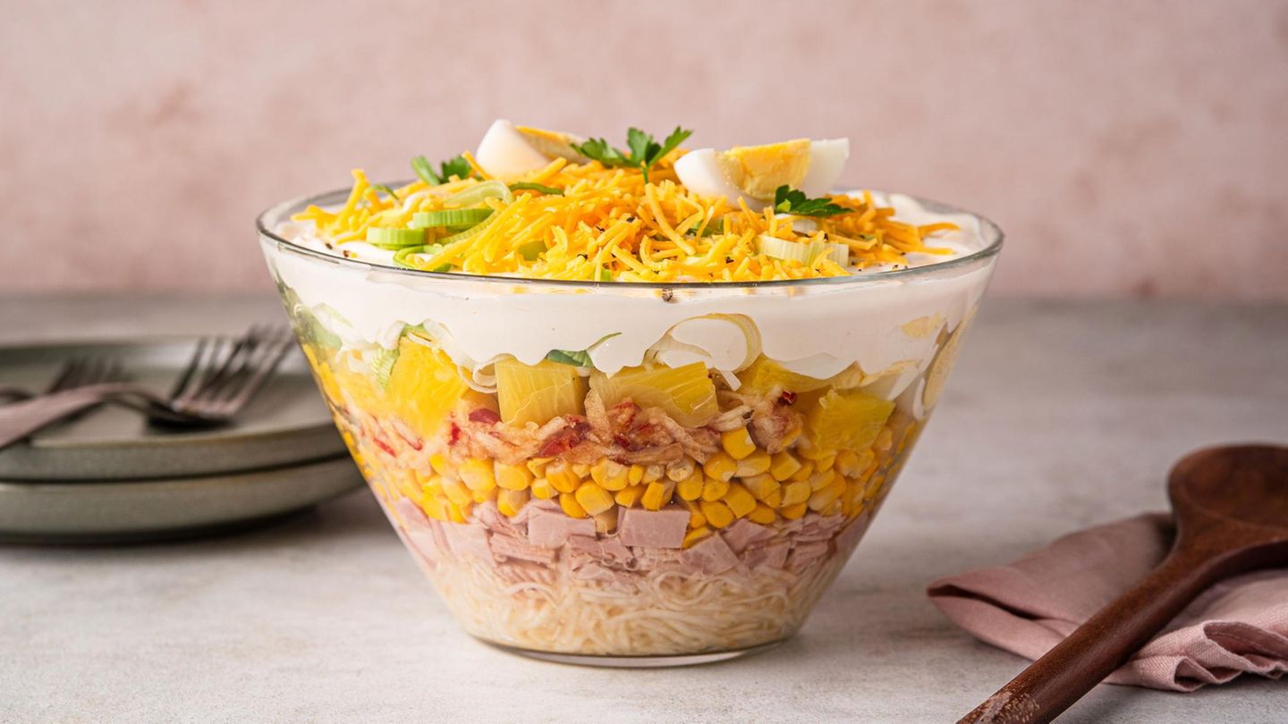 Schichtsalat: einfach & lecker