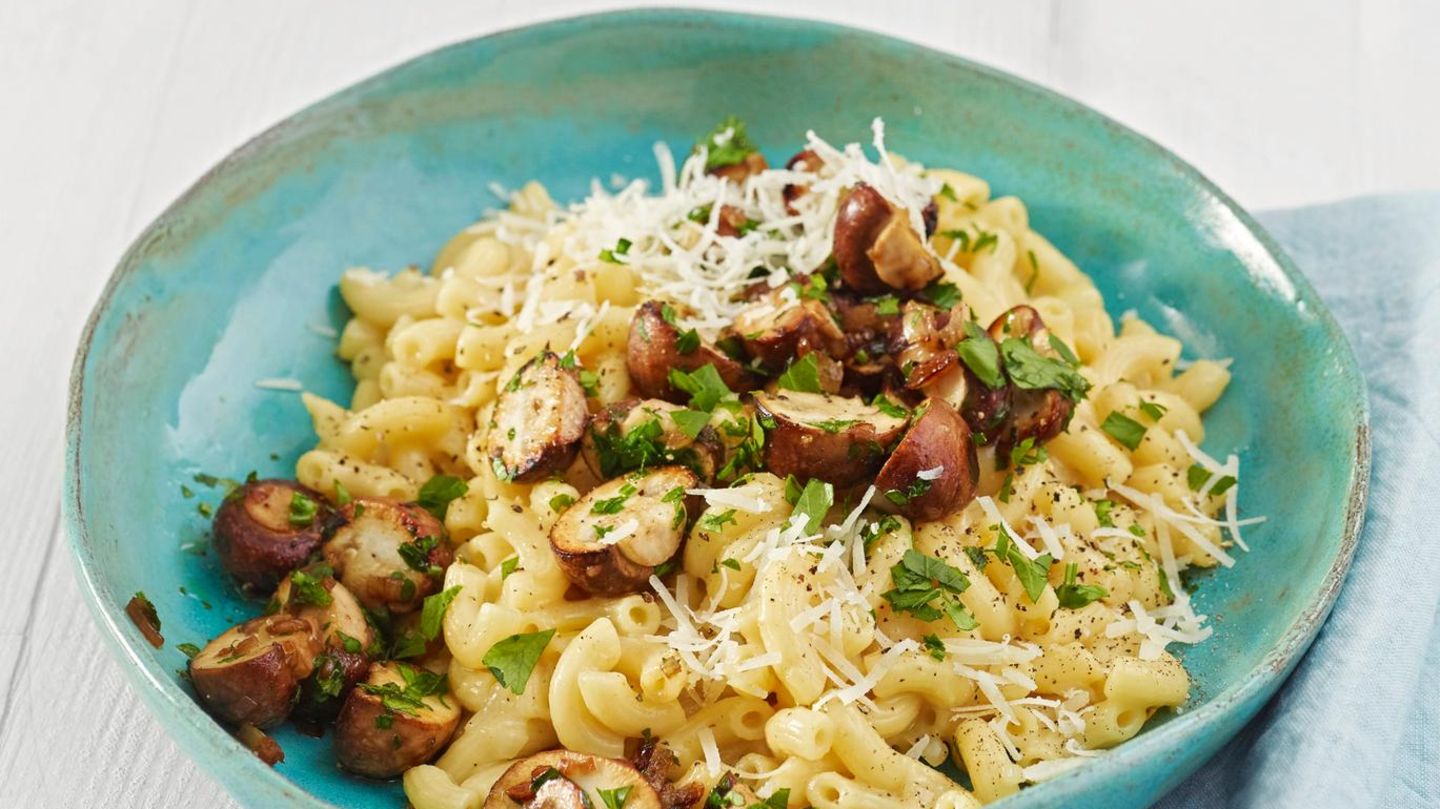 Champignon-Pasta: schnell & günstig
