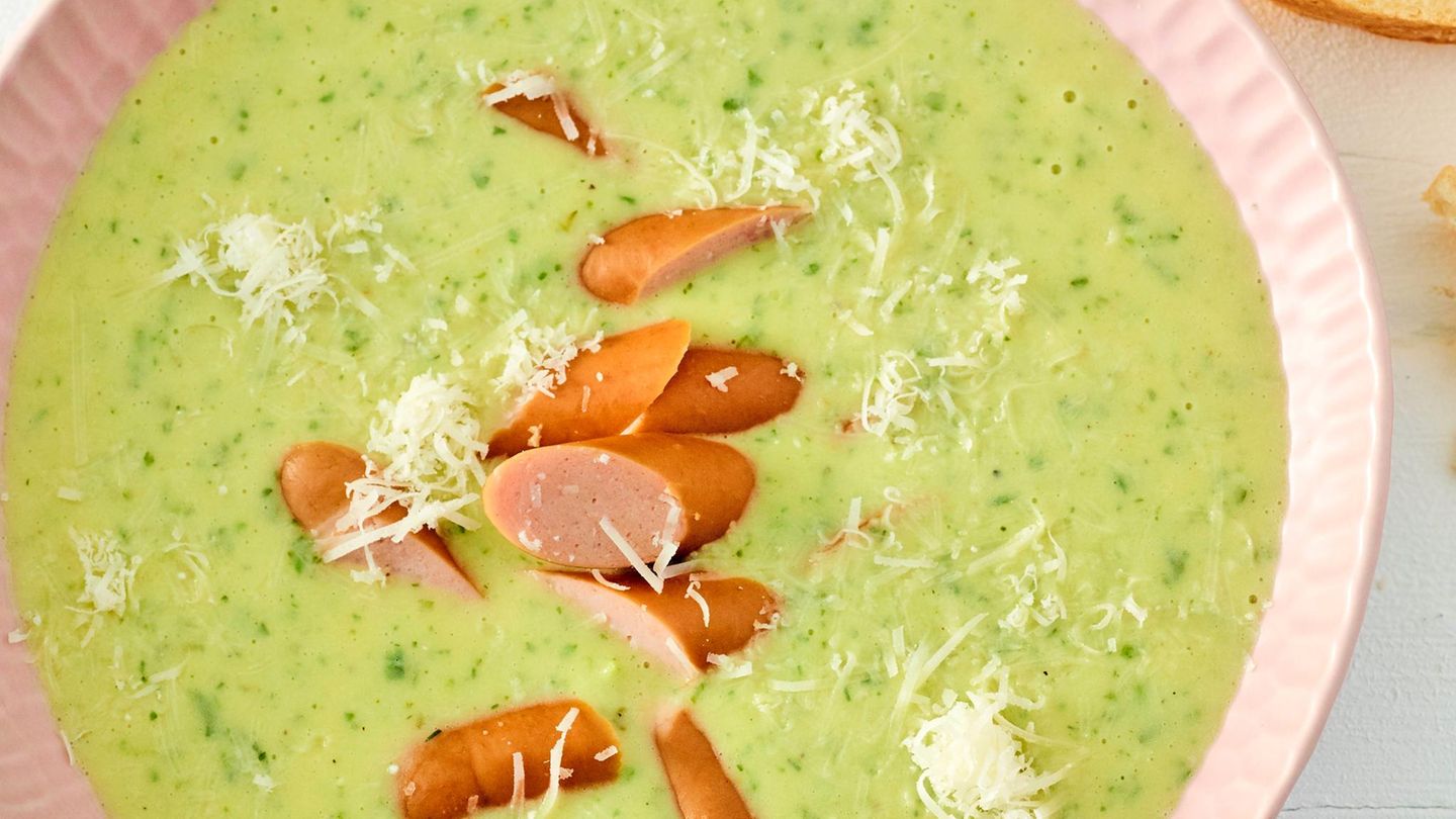 Lauch-Parmesan-Suppe: würzig & schnell