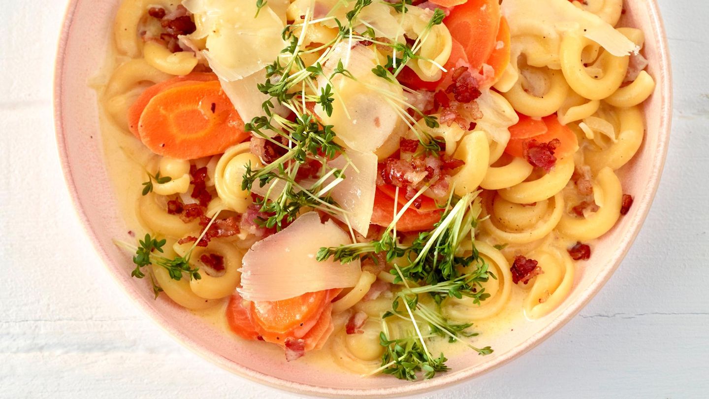 Frühlingspasta in 30 Minuten